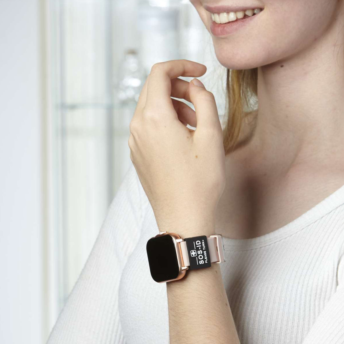SOS-ID Armbandschlaufe BLACK EDITION