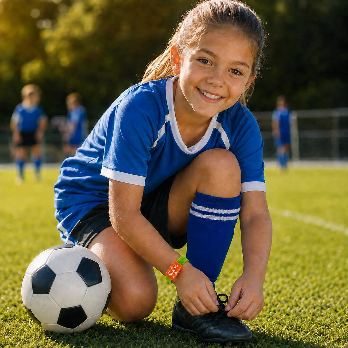 SOS-ID Armband SPORTS Kids inkl. digitalem Notfallpass