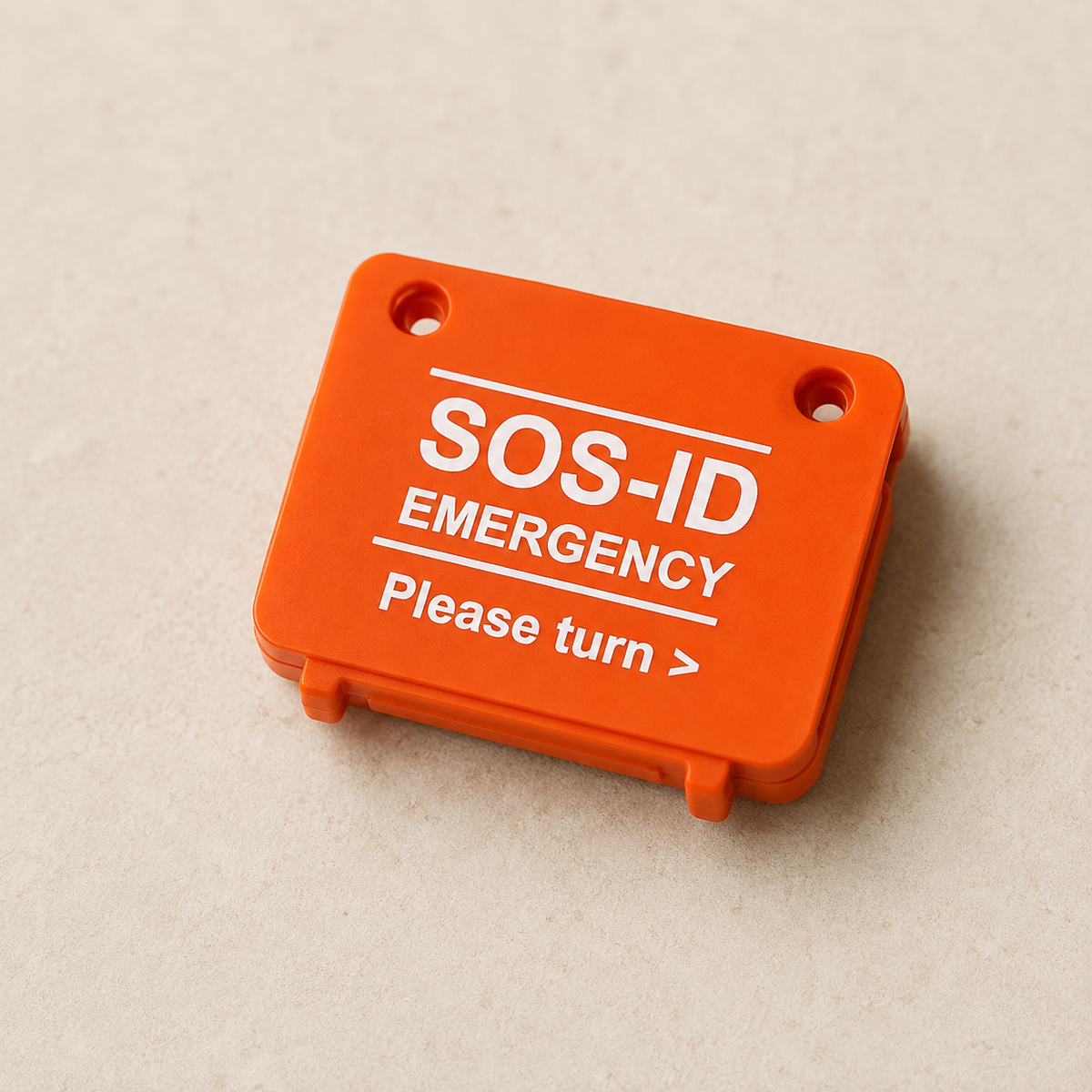 SOS-ID Clip inkl. digitalem Notfallpass