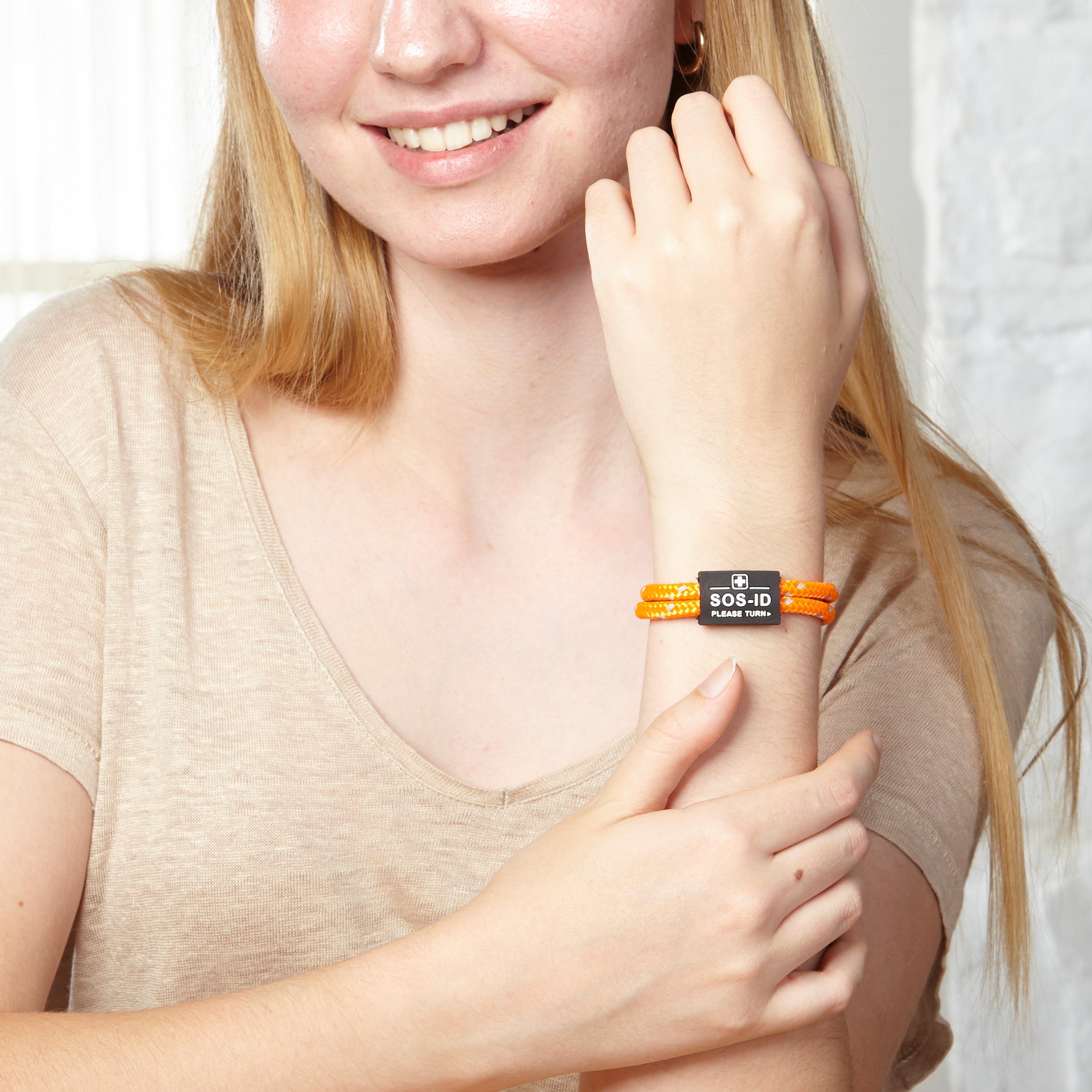 SOS-ID Armband LIFESTYLE inkl. digitalem Notfallpass