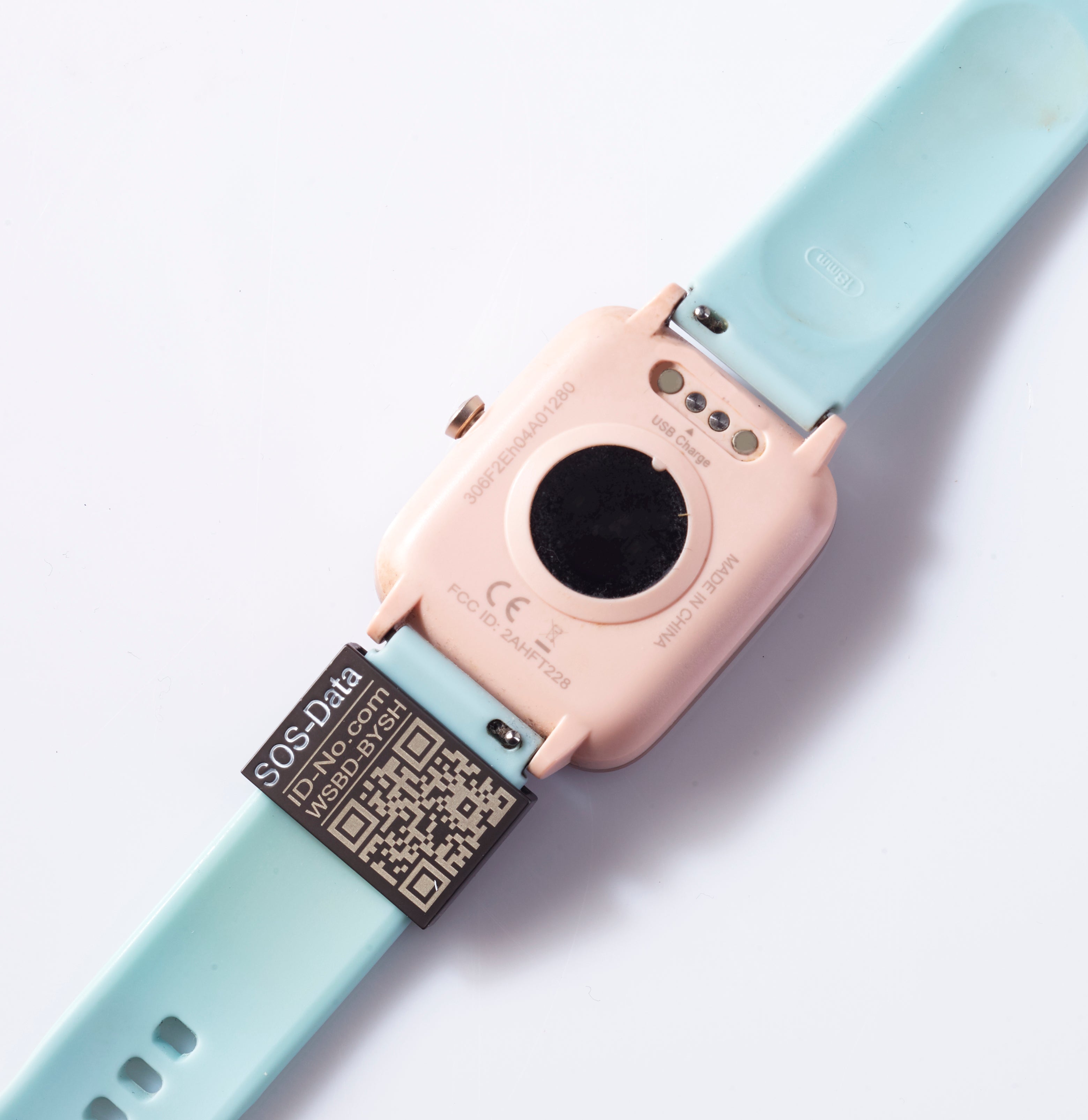 SOS-ID Armbandschlaufe aus Metall inkl. digitalem Notfallpass - noch robuster!