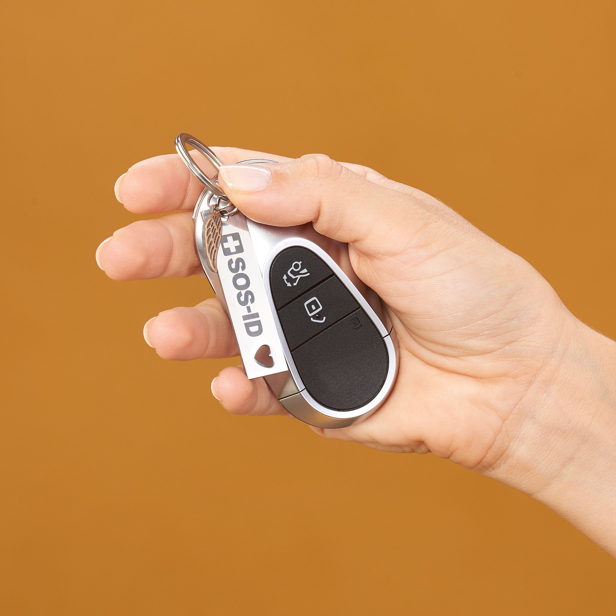 SOS-ID Anhänger GUARDIAN inkl. digitalem Notfallpass