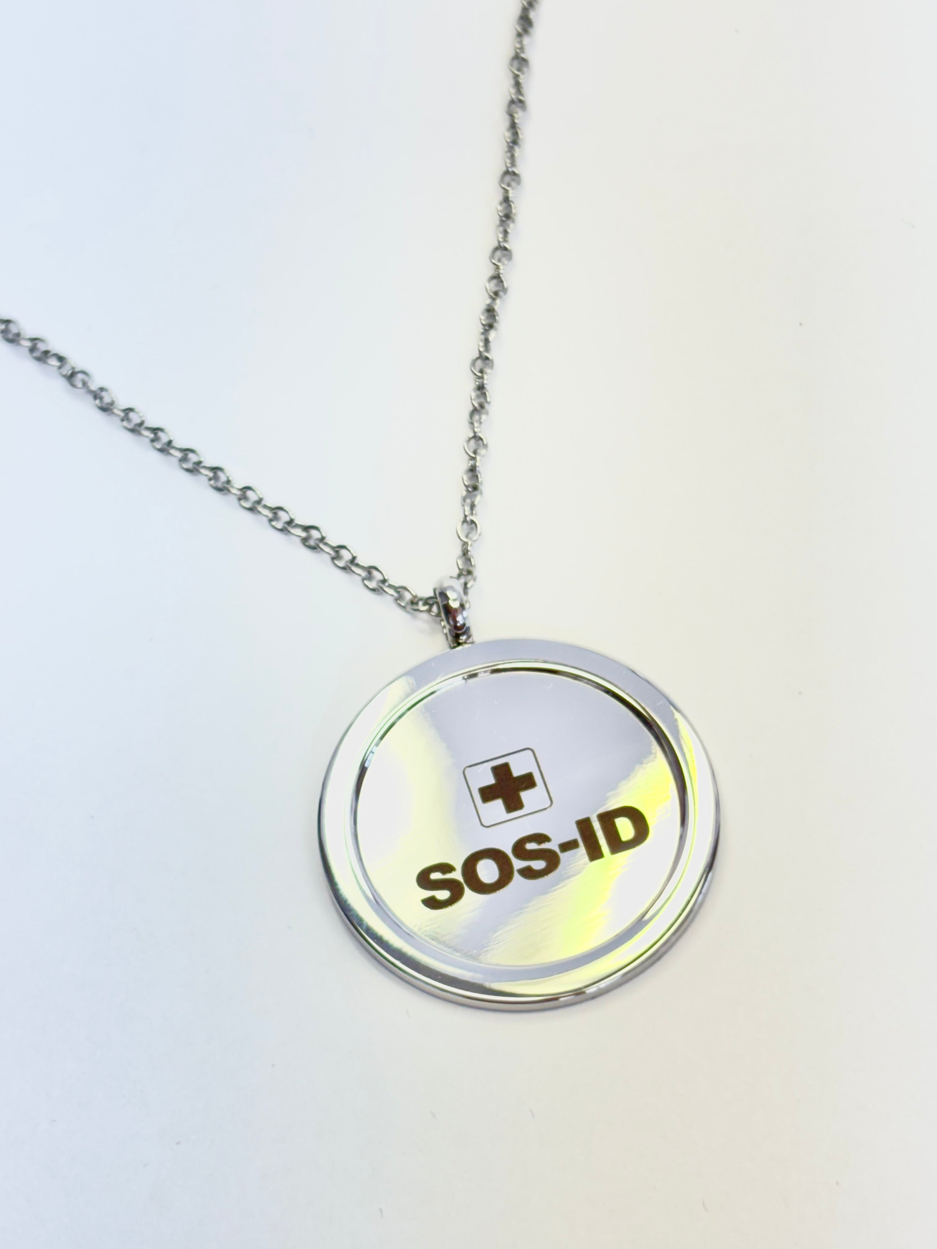 SOS-ID Kette AURA inkl. digitalem Notfallpass