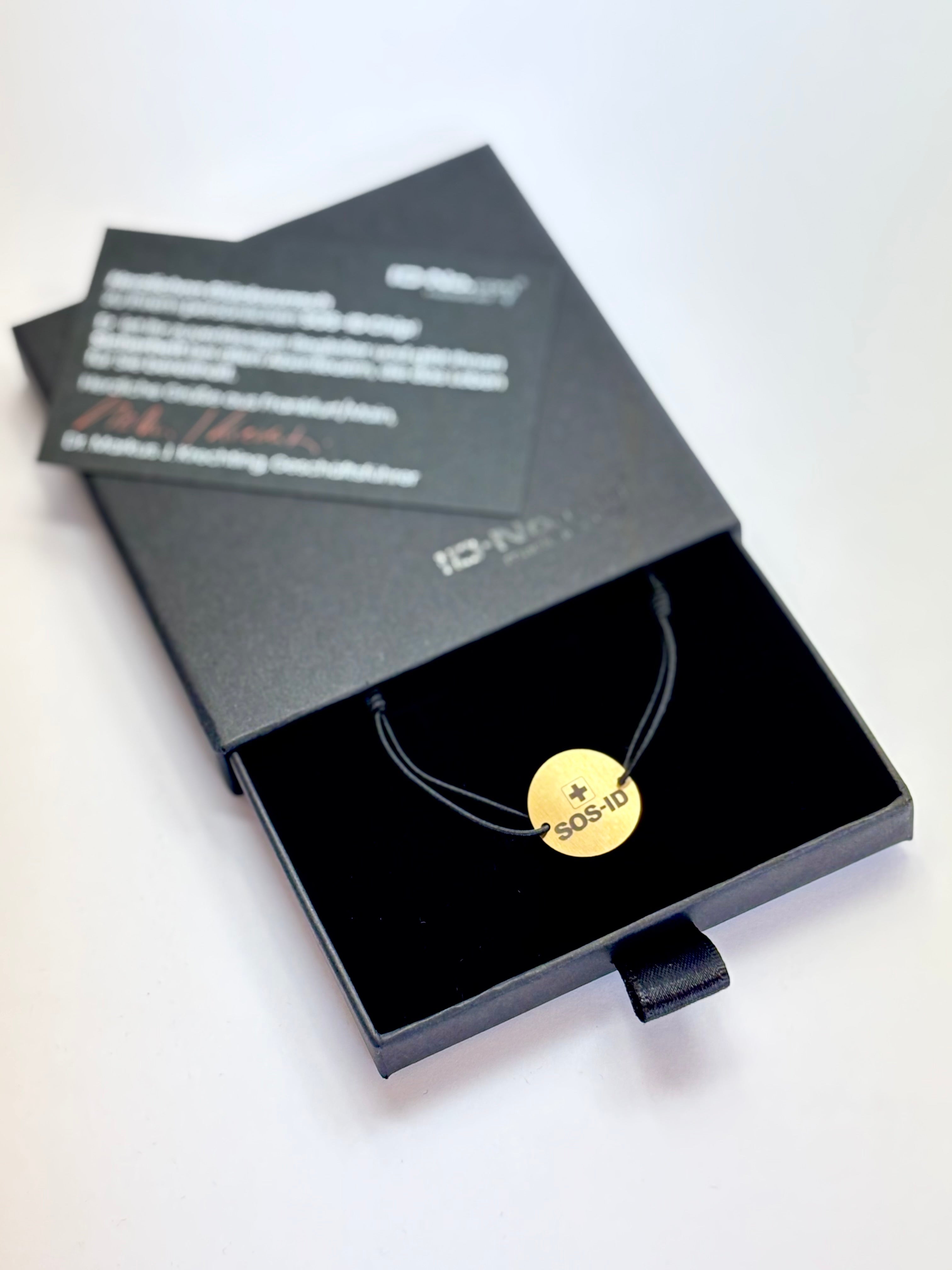 SOS-ID Armband PULSE inkl. digitalem Notfallpass