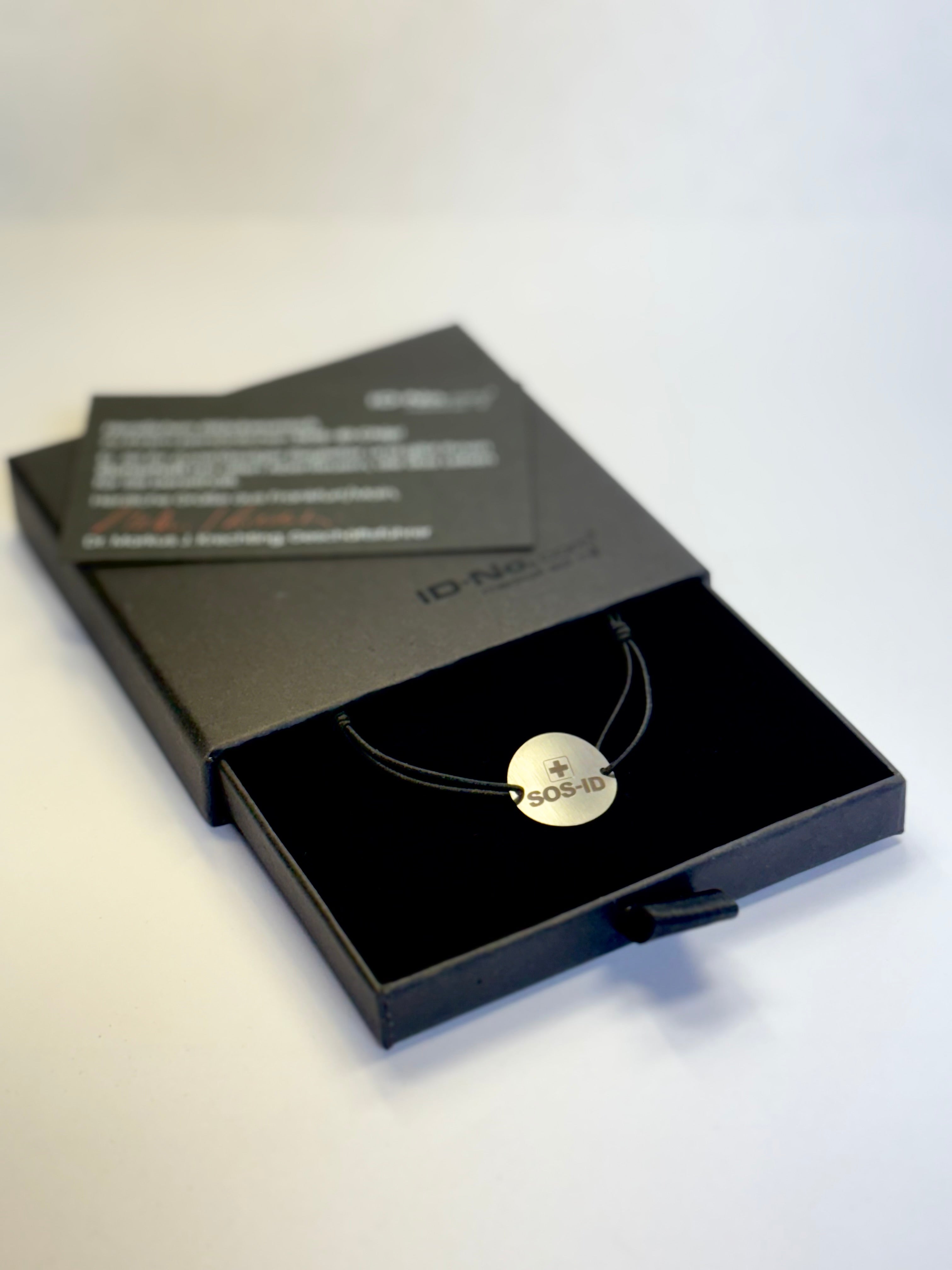 SOS-ID Armband PULSE inkl. digitalem Notfallpass