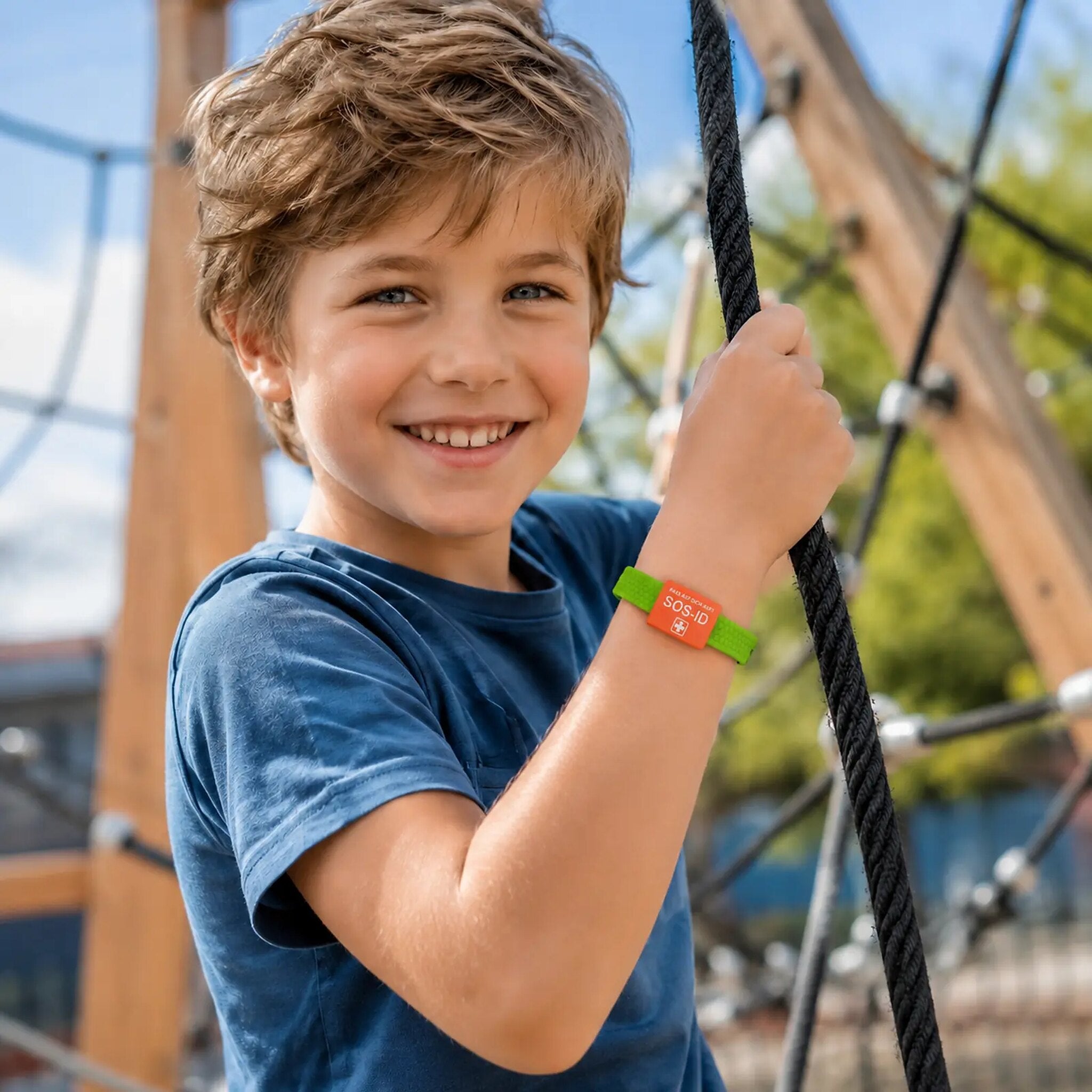 SOS-ID Armband SPORTS Kids inkl. digitalem Notfallpass