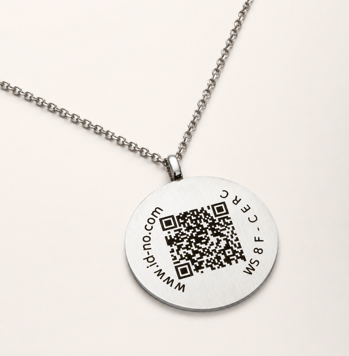SOS-ID Kette AURA inkl. digitalem Notfallpass
