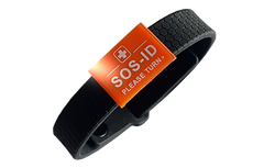 SOS-ID Armband SPORTS inkl. digitalem Notfallpass. Sportlich und Innovativ.