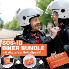 SOS-ID Biker Bundle inkl. digitalem Notfallpass