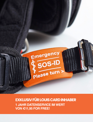 SOS-ID-Helmtag inkl. digitalem Notfallpass für 12 + 12 Monate