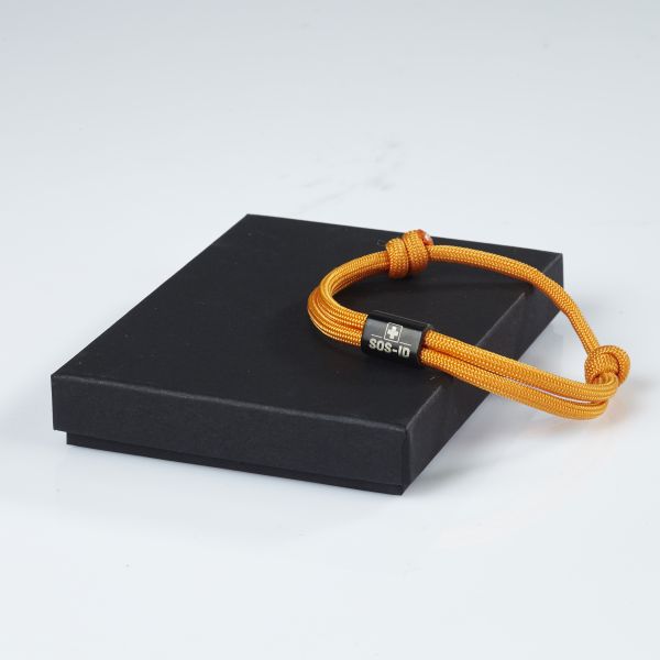 SOS-ID Armband EXCLUSIVE. Stylish, hochwertig und Innovativ.