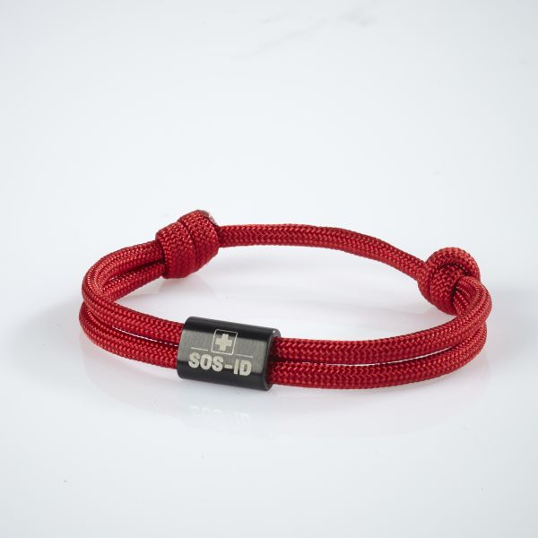 SOS-ID Armband EXCLUSIVE. Stylish, hochwertig und Innovativ.