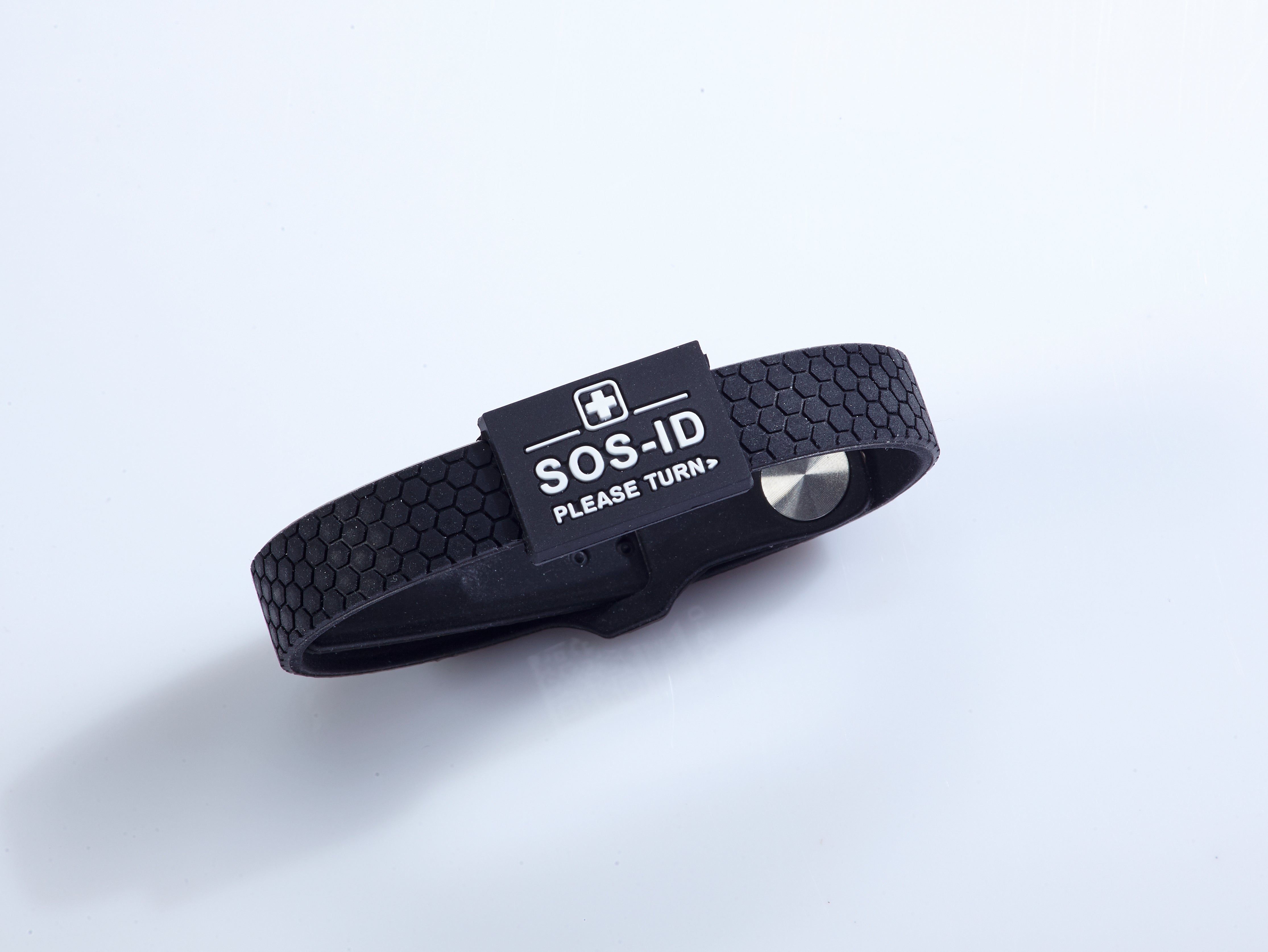 SOS-ID Armband BLACK EDITION