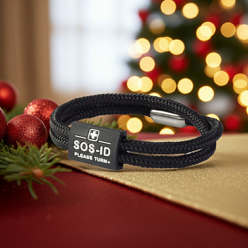 SOS-ID Armband LIFESTYLE inkl. digitalem Notfallpass